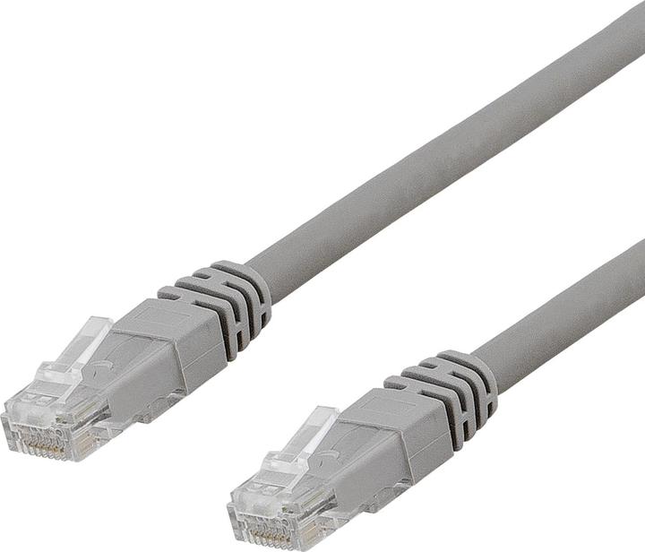 Produktbild Deltaco patchkabel - 20 m - gra (U/UTP, CAT6a, 20 m)