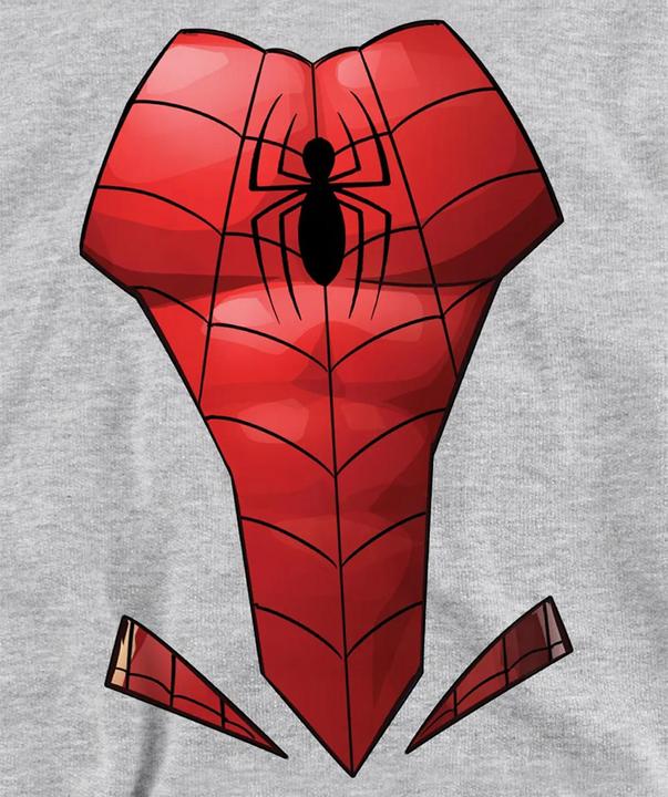 Produktbild Spiderman Kapuzenpullover Zum Überziehen meliert (128)