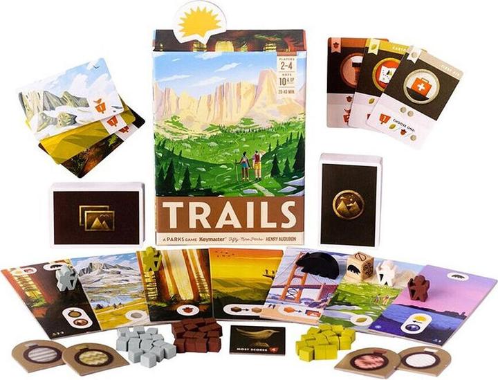 Produktbild Feuerland Trails - Brettspiel (Deutsch, 2 - 4 Spieler)