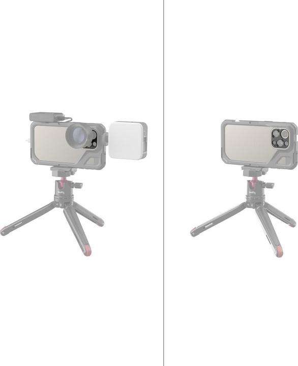 Immagine prodotto SmallRig Piastra di montaggio posteriore per obiettivo della serie T per iPhone 15 Pro Max/ 15 Pro Cage 4399