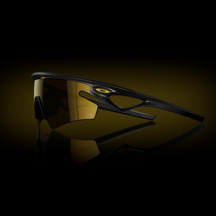 Actual product image Oakley Sphaera Slash - Radbrille (Tour de France Matte Black Ink, Prizm 24K polarised, Prizm 24k polarized)