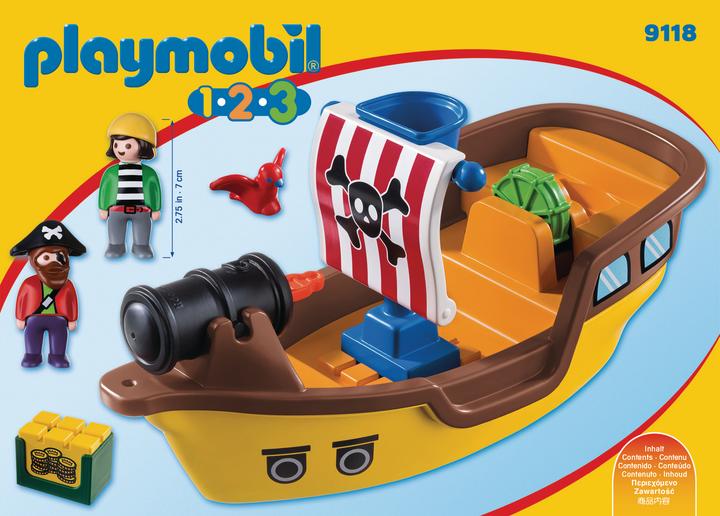 Immagine prodotto Playmobil Nave pirata (9118, Playmobil 1.2.3)