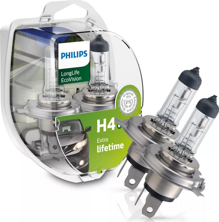 Produktbild Philips H4 LongLife Ecovision (H4)