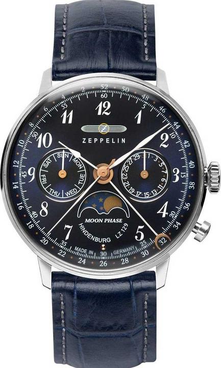Produktbild Zeppelin LZ129 Hindenburg Mondphase - 70373 (Analoguhr, 36 mm)