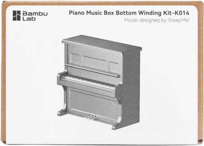 Produktbild Bambu Lab - Hardware Kit - Piano Music Box Bottom Winding (Zubehör)