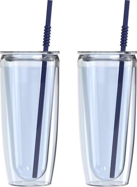 Produktbild Bodum Thermobecher Pavina To Go 2 Stück, 700 ml, Hellblau (0.70 l)