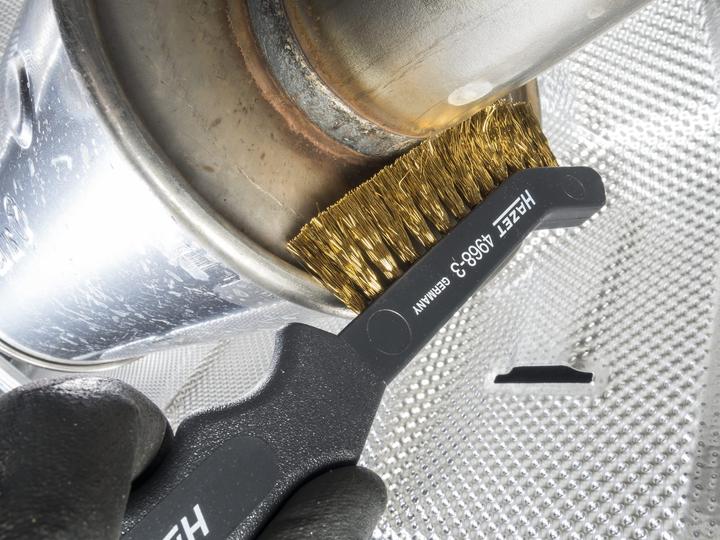 Actual product image HAZET Brass brake calliper brush 4968-3