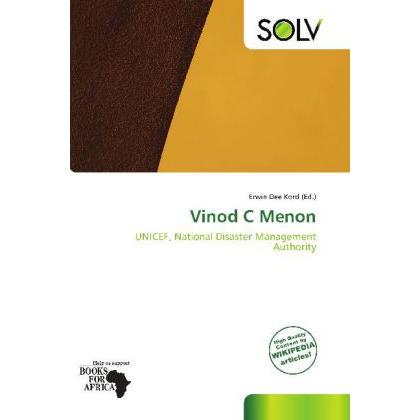 Thumbnail - Vinod C Menon, Fachbücher von Erwin Dee Kord