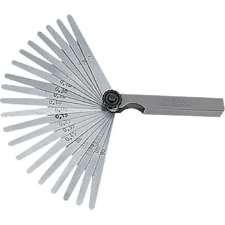 Neriox, Calibro, Spessimetro 21 fogli 0,05...2,00 (10 cm)