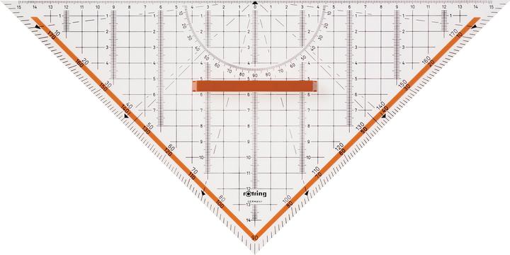 Rotring Centro Geo Triangle (32 cm, Plastic)