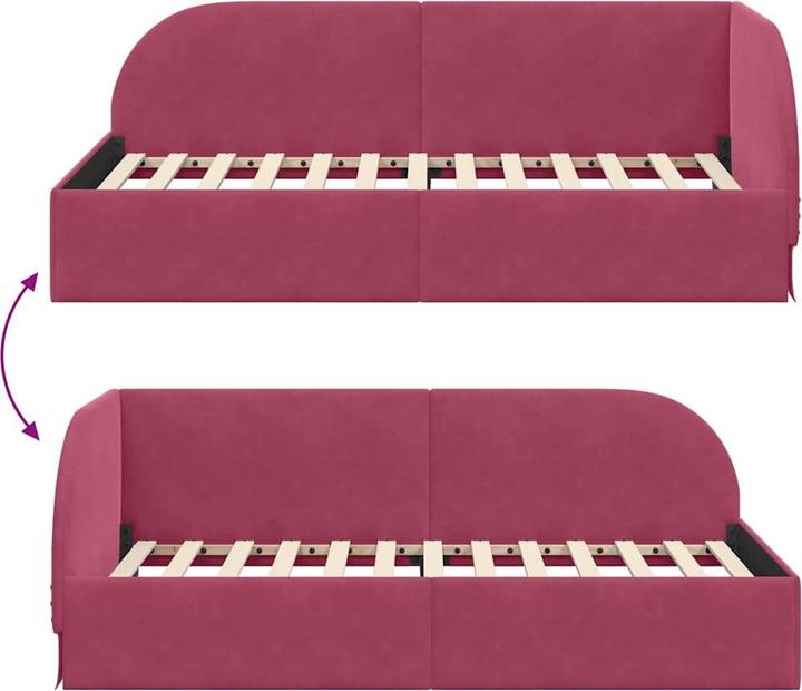 Image du produit vidaXL Eckbettgestell