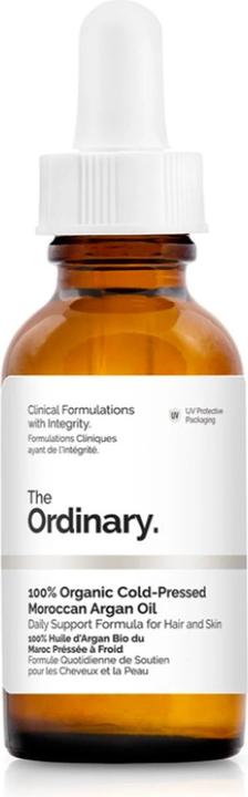 The Ordinary 100% Organic Cold-Pressed Maroccan Argan Oil (Body oil, 30 ml)