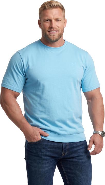 Actual product image Men+ T-Shirts, 2er-Pack, Bauchfit, Basic, Halbarm (7XL)