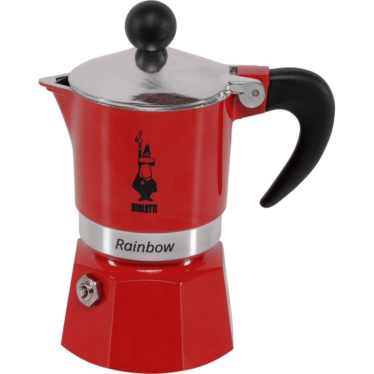 Bialetti Rot Espressokocher, Espressokocher,