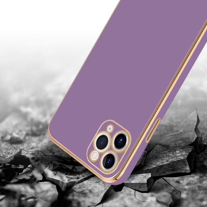 Produktbild Cadorabo Hülle für Apple iPhone 11 PRO MAX im TPU mit Kameraschutz LM130 Style (Apple iPhone 11 Pro Max)