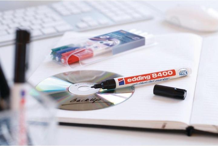 Actual product image Edding Permanent marker 8400 (Black, 0.50 mm, 1 x)