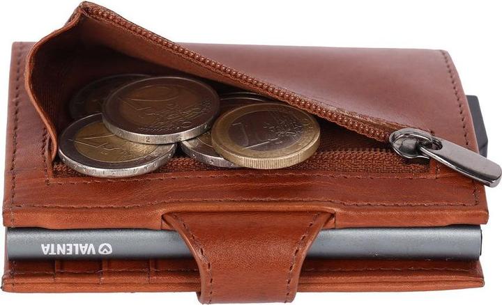 Actual product image Valenta CardCase Plus Luxe Cognac