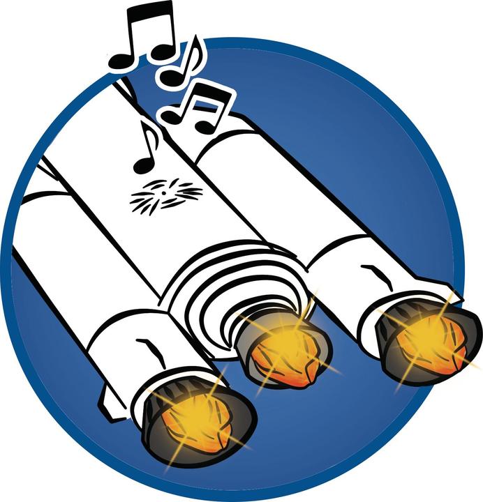 Actual product image Playmobil Mars rocket with launch pad (9488, Playmobil Space)