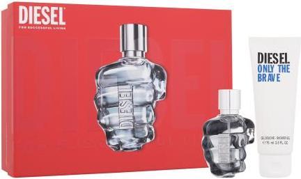 Produktbild Diesel Only The Brave Gift Set EDT 50 ml and Shower Gel 75 ml 50ml (Eau de Toilette, 75 ml)