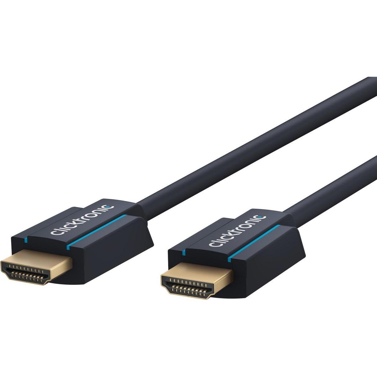 clicktronic HDMI (Typ A) — HDMI (Typ A) (25 m, HDMI), Video Kabel