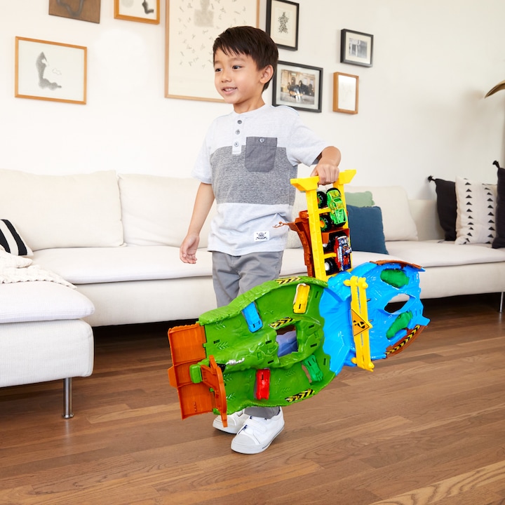 Produktbild Hot Wheels Monster Trucks Wettkampf Rennstrecke