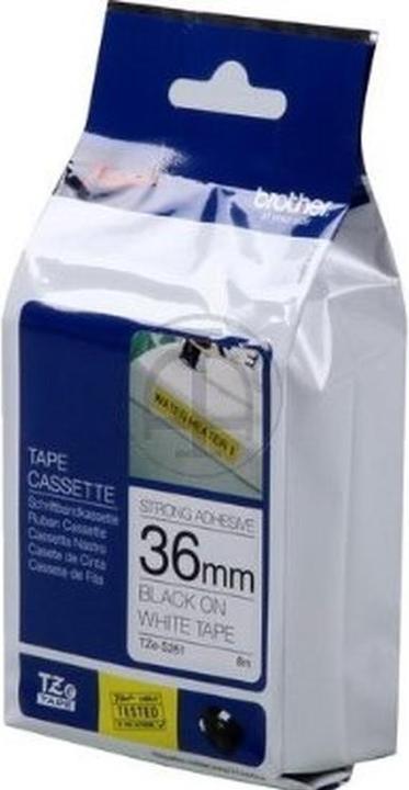 Produktbild Brother Tze-S261 (3.60 cm, Schwarz, Weiss)