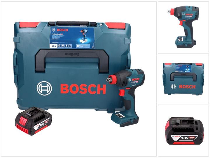 Bosch Professional GDX 18V-210 C Professional Visseuse à chocs sans fil 18 V 210 Nm Brushless + 1x batterie 4,0