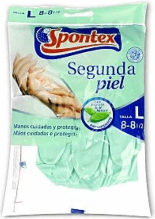 Actual product image Spontex Second Skin Gloves Size L (L)