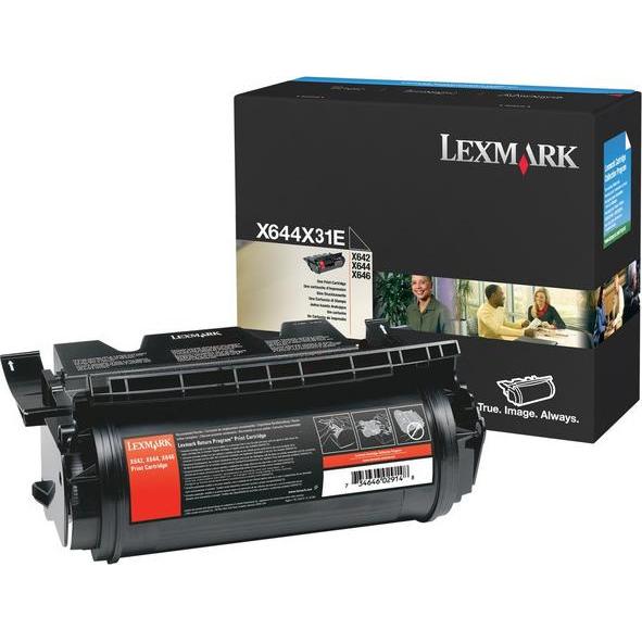 Lexmark, Toner, X644x31e (BK)