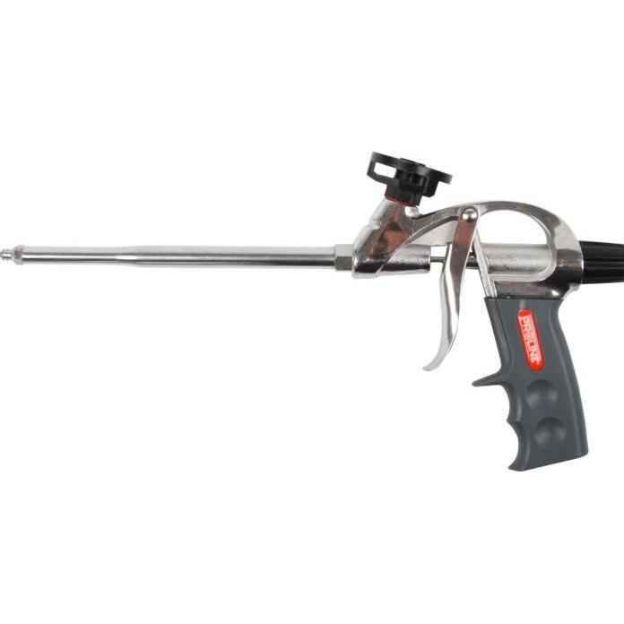 Proline, Kartuschenpistole + Fettpresse, Teflonbeschichtete Pistole zum Einbau von Schaum, Prolin