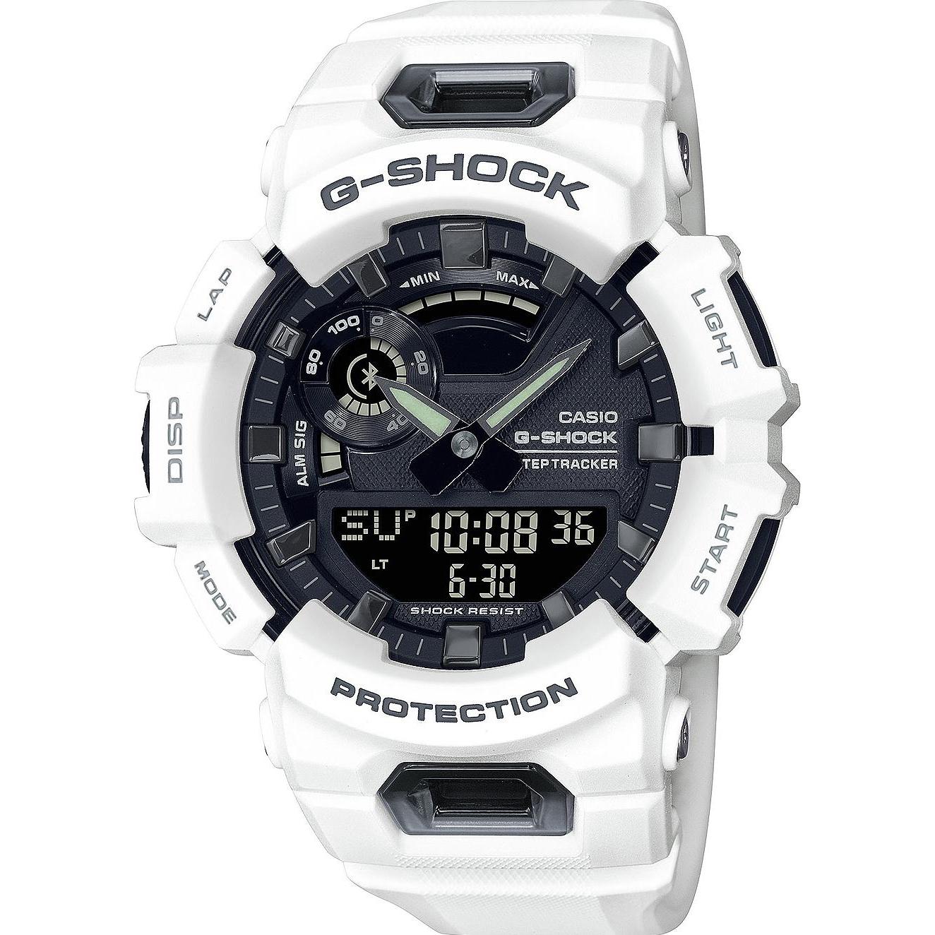 G-Shock, Armbanduhr, G-Squad, Weiss, Schwarz, (Chronograph, 48.90 mm)