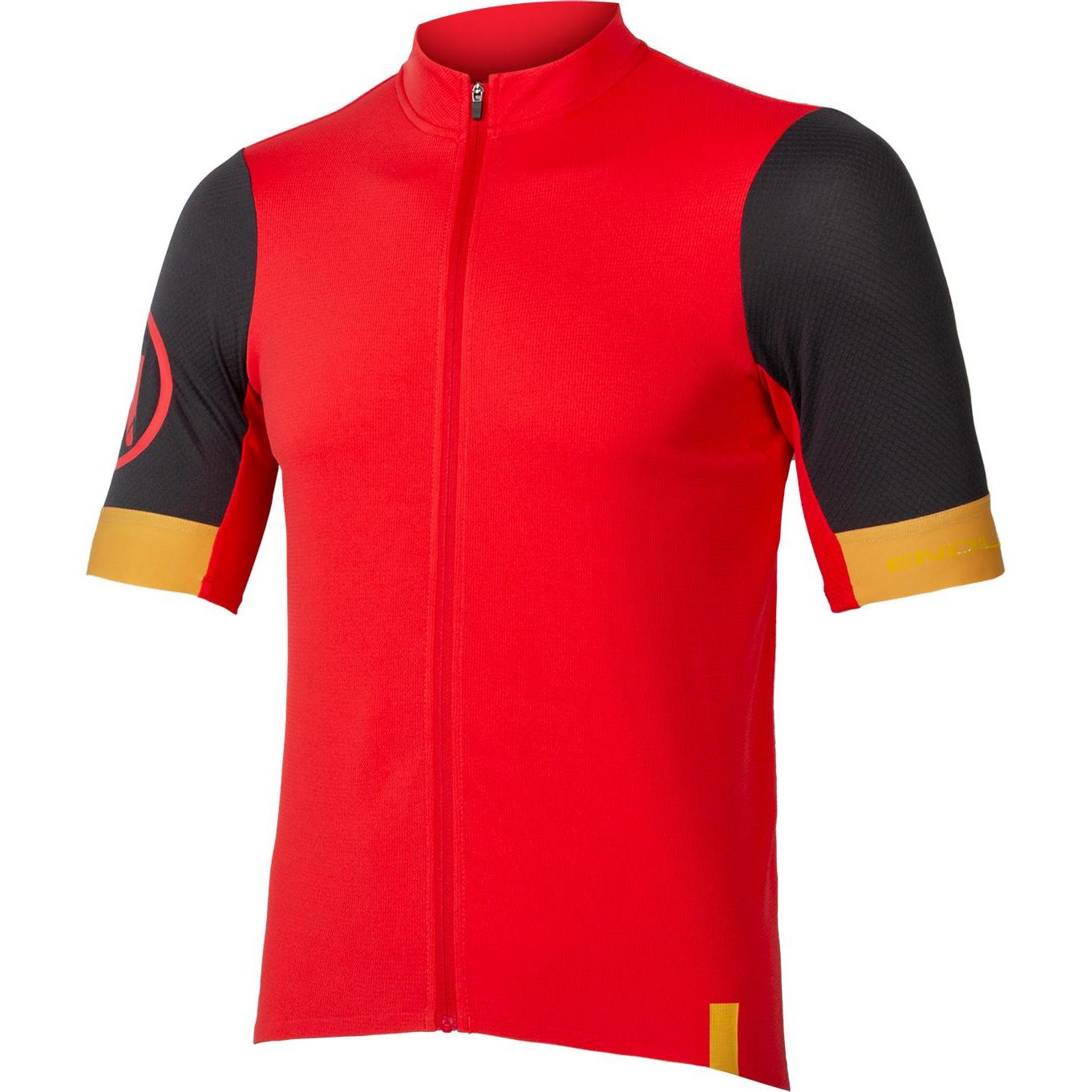 Endura, Herren, Velotrikot, FS260 Trikot (kurzarm) (XXL), Rot, XXL
