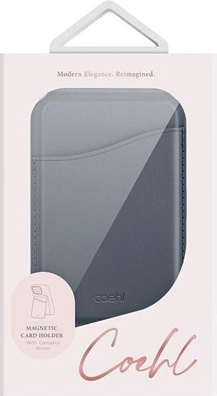 Produktbild Uniq Coehl Esme magnetyczny portfel z lusterkiem i podpórką ciemnoniebieski/sapphire blue