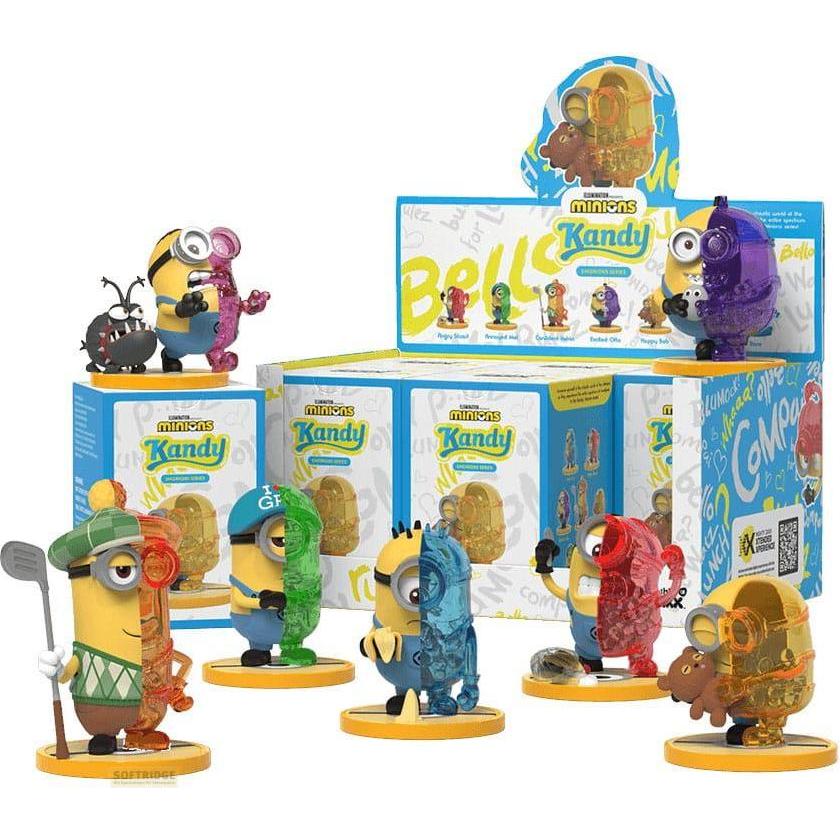 Mighty Jaxx Kandy Minions Emonions Blind Box of 6 Collectible Action Figures - No Duplicates in Seal