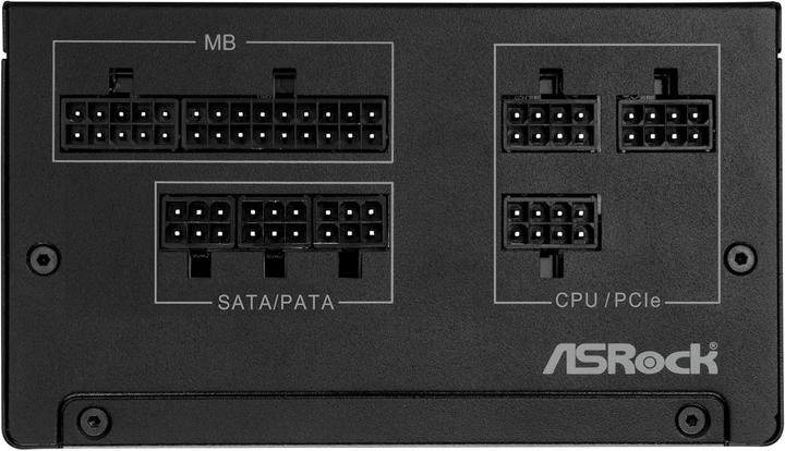 Actual product image AsRock Steel Legend power supply 650W 80+ Gold (650 W)