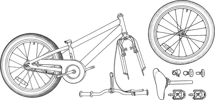 Immagine prodotto vidaXL BMX Fahrrad