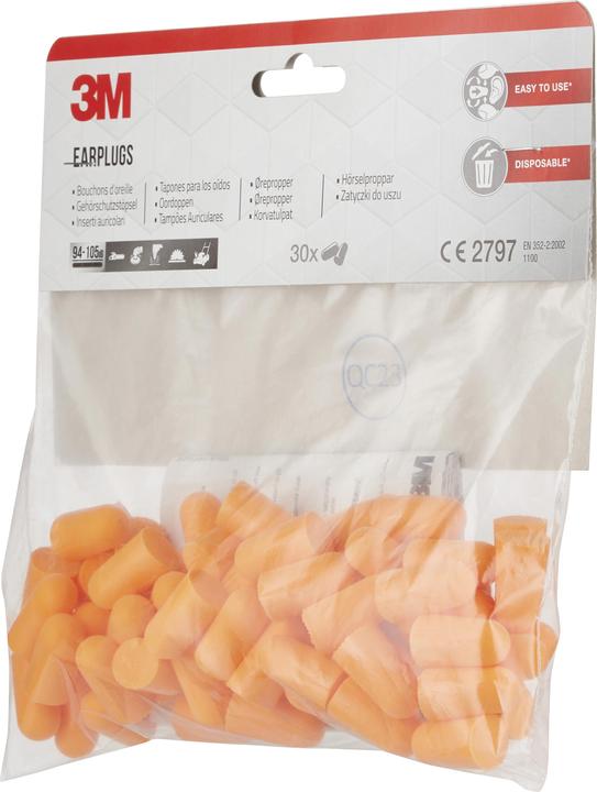 Actual product image 3M Hearing protection plugs 1100C30 (30 x)