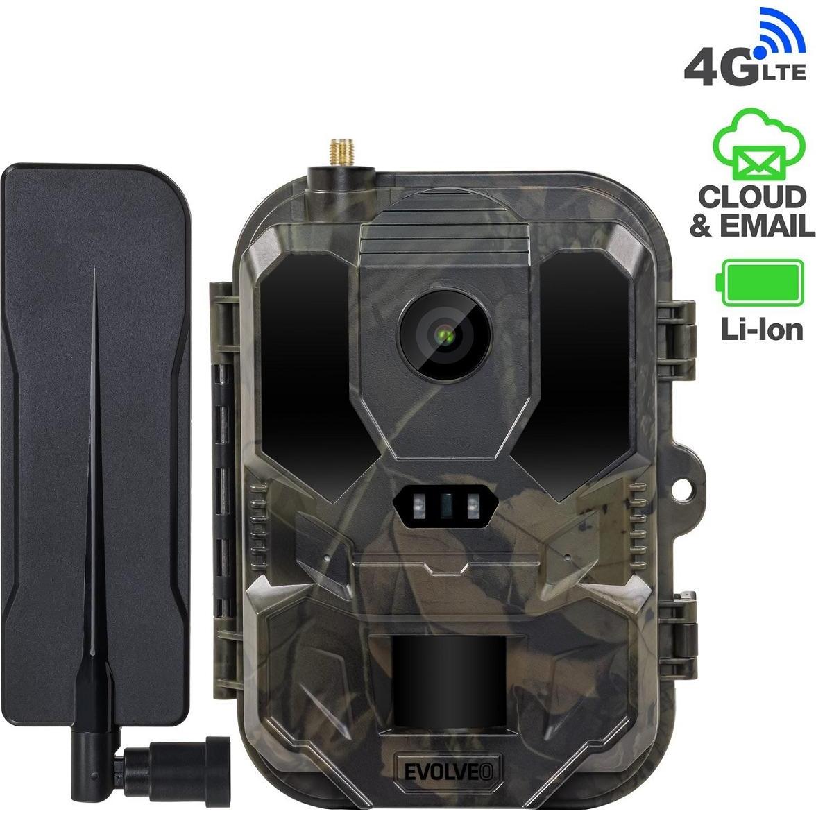 Evolveo StrongVision PRO 4G II, fotopast / bezpečnostní kamera, 4G LTE, 10 000 mAh baterií (4G (LTE)), Action cam, Nero