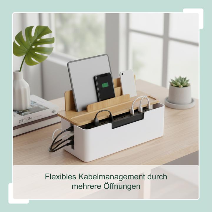 Actual product image Relaxdays cord box