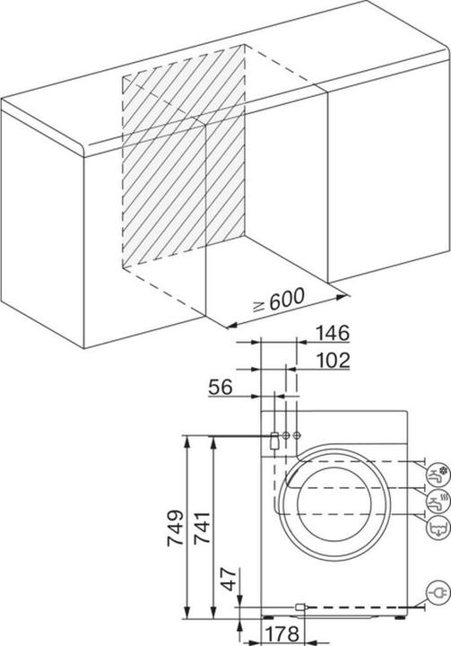 Immagine prodotto Miele WSJ 800-83 CH (9 kg, A destra)