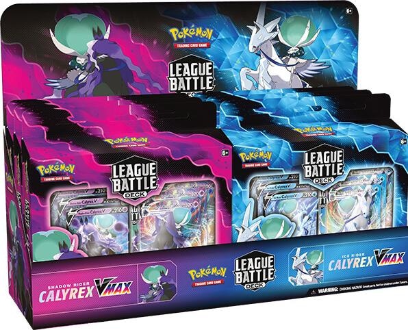 Immagine prodotto Pokémon TCG - Battaglia di Lega Calyrex VMAX Q2 - Cavaliere d'Ombra (Inglese, Ponte)