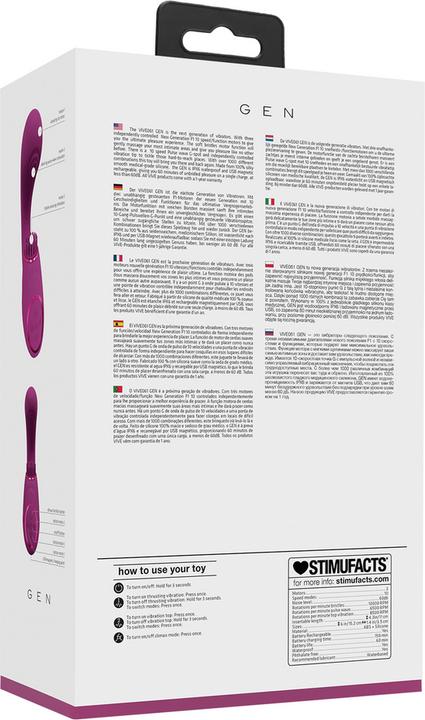 Productafbeelding Shots Gen - Drievoudige G-Spot Vibrator met Pulse Wave
