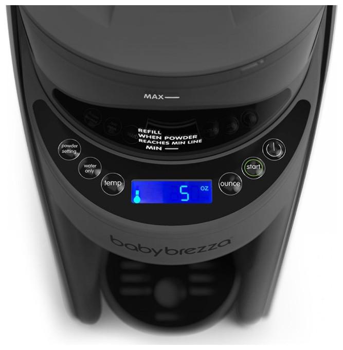 Actual product image Baby Brezza FRP0132 Formula Pro Advanced Charcoal
