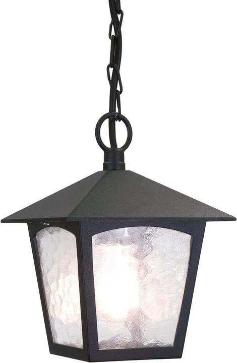 Immagine prodotto Elstead Lighting Lampada a sospensione per esterni York E27 29cm nero IP43 (E27)