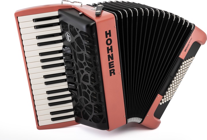 Hohner Akkordeon BRAVO MyColor III 72 Fire (Akkordeon)