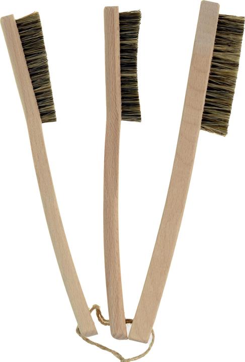 Actual product image Super Natural Bergzeit boulder brushes set of 3