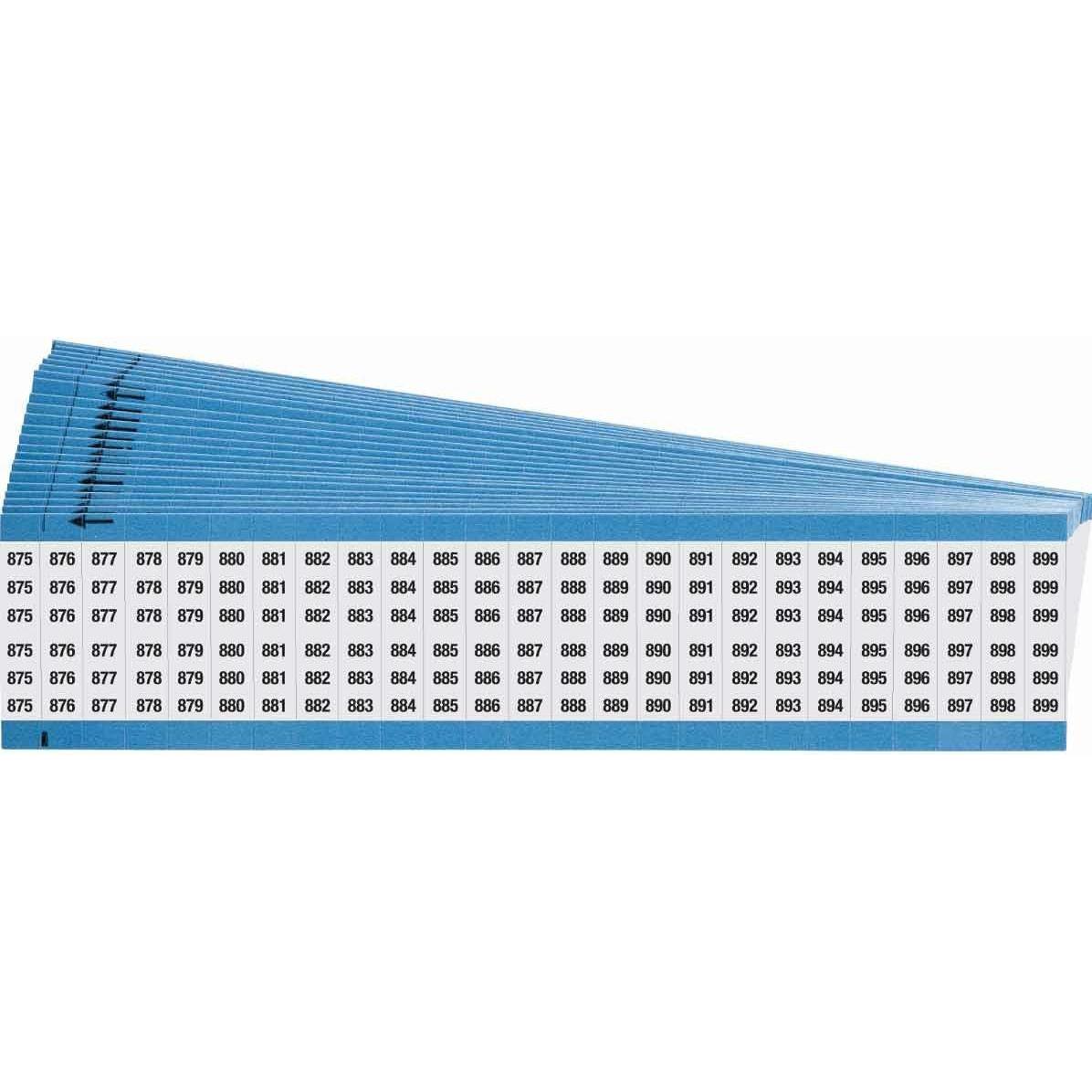 Brady, Etiketten, WM-875-899-PK