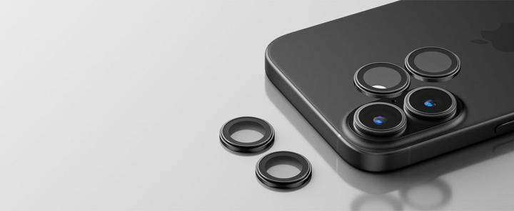 Image du produit Belkin 1x2 Kameralinsenschutz TempGlass iPhone 16/16 Plus (2 pcs, Apple iPhone 16, Apple iPhone 16 Plus)