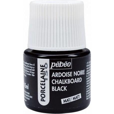 Pebeo, Künstlerfarbe + Bastelfarbe, Porcelaine 150 Tafelfarbe (Tafelfarbe, 45 ml)