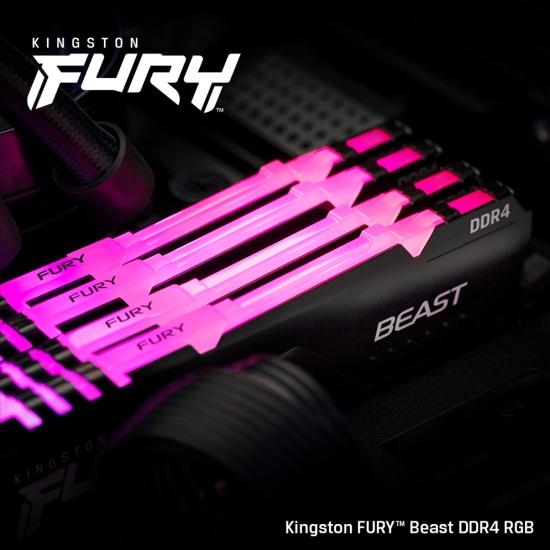 Produktbild Kingston Fury Beast (2 x 8GB, 3200 MHz, DDR4-RAM, DIMM)